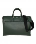 serapianセラピアン）の古着「ブリーフケース」｜グリーン