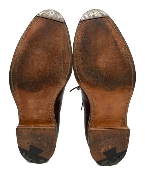 Alden（オールデン）Alden (オールデン) 920 Straight Tip Bal Calfskin ストレートチップシューズ ハンプトンラスト キャップトゥ The Alden Shop of San Francisco別注 ブラウン サイズ:9Dの古着・服飾アイテム