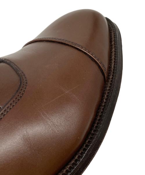 Alden（オールデン）Alden (オールデン) 920 Straight Tip Bal Calfskin ストレートチップシューズ ハンプトンラスト キャップトゥ The Alden Shop of San Francisco別注 ブラウン サイズ:9Dの古着・服飾アイテム