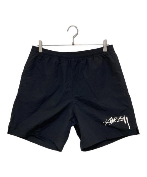 NIKE（ナイキ）NIKE (ナイキ) stussy (ステューシー) Nylon Shorts ブラック サイズ:Mの古着・服飾アイテム