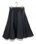 PRADA（プラダ）の古着「バックロゴナイロンスカート」｜ブラック