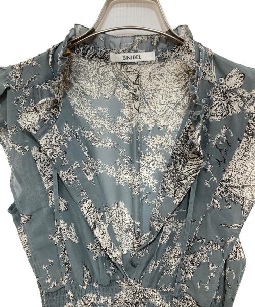Snidel（スナイデル）Snidel (スナイデル) Sustaina20周年20柄ワンピース ブルー サイズ:1の古着・服飾アイテム