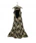 ROSARYMOON (ロザリームーン) Bias Check Panel Dress ブラウン サイズ:F：14000円