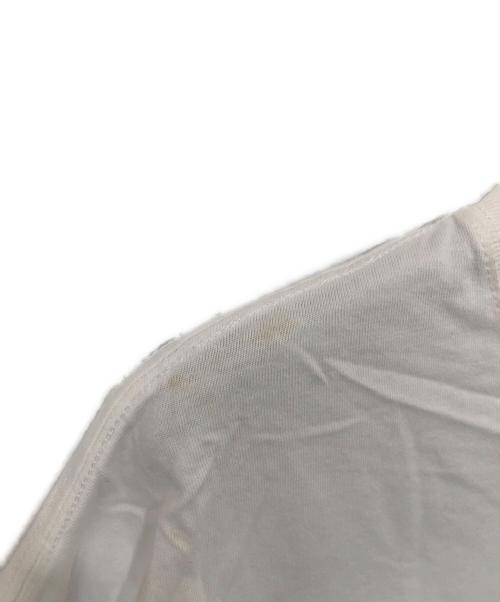 ideaswam（イデアスワム）ideaswam (イデアスワム) OUROBOROS LOGO TEE　ロゴ刺繍Tシャツ　ID24SS-CT06 ホワイト サイズ:Lの古着・服飾アイテム