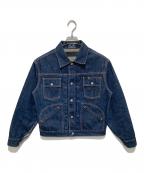 EVISUエヴィス）の古着「デニムジャケット」｜ブラック