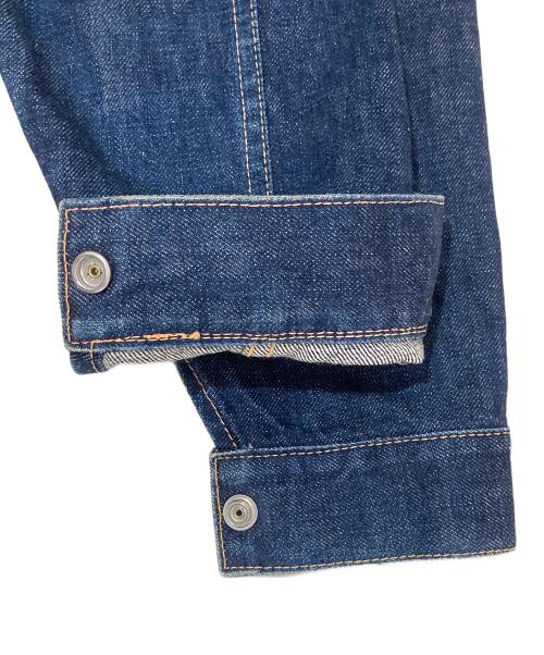 EVISU（エヴィス）EVISU (エヴィス) デニムジャケット ブラック サイズ:38の古着・服飾アイテム