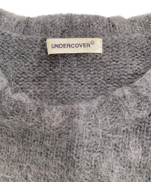 UNDERCOVER（アンダーカバー）UNDERCOVER (アンダーカバー) モヘアニット グレー サイズ:4の古着・服飾アイテム