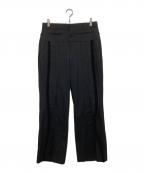 ANDERSSON BELLアンダーソンベル）の古着「フリンジデザインパンツ」｜ブラック