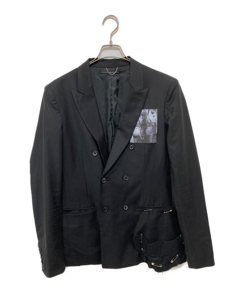 CHRISTIAN DADA（クリスチャンダダ）CHRISTIAN DADA (クリスチャンダダ) テーラードジャケット ブラック サイズ:48の古着・服飾アイテム