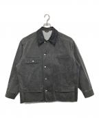 YOKEヨーク）の古着「Cotton Cut Off Coverall Jacket」｜グレー