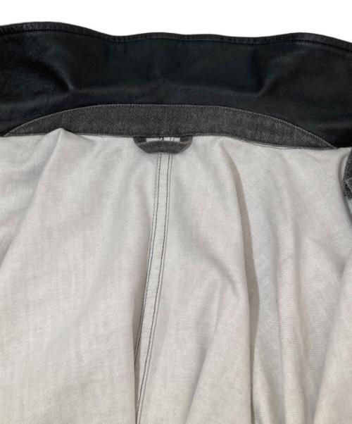 YOKE（ヨーク）YOKE (ヨーク) Cotton Cut Off Coverall Jacket グレー サイズ:2の古着・服飾アイテム