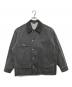 YOKE（ヨーク）の古着「Cotton Cut Off Coverall Jacket」｜グレー