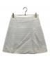 LOUIS VUITTON（ルイ ヴィトン）の古着「ジャガードスカート　ミニスカート　	RW131AF3SK07B7B」｜ホワイト