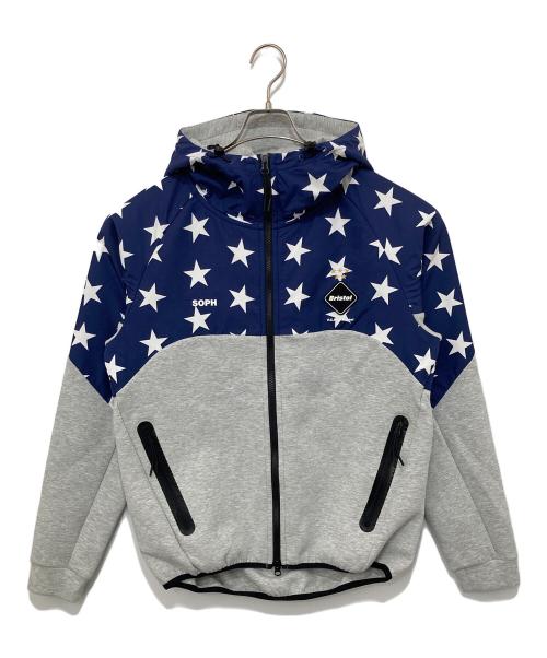 F.C.R.B.（エフシーレアルブリストル）F.C.R.B. (エフシーレアルブリストル) VENTILATION HOODIE グレー サイズ:Mの古着・服飾アイテム