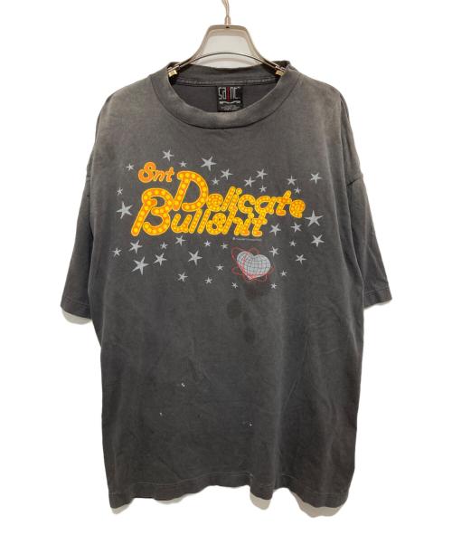 SAINT MICHAEL（セントマイケル）SAINT MICHAEL (セントマイケル) DELICATE BULLSHIT SS TEE ブラック サイズ:XLの古着・服飾アイテム
