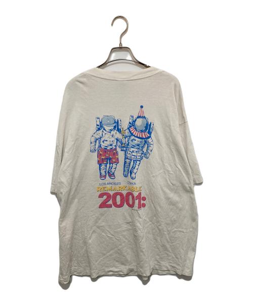 SAINT MICHAEL（セントマイケル）SAINT MICHAEL (セントマイケル) Sean Wotherspoon (ショーン・ワザーズプーン) S/S TEE ASTRO ホワイト サイズ:XLの古着・服飾アイテム