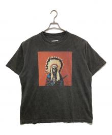 LASTMAN（ラストマン）の古着「PRINTED TEE CHIEF」｜ブラック