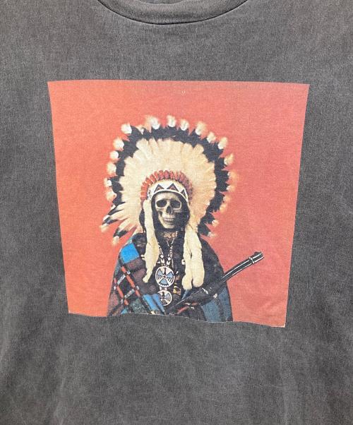 LASTMAN（ラストマン）LASTMAN (ラストマン) PRINTED TEE CHIEF ブラック サイズ:XLの古着・服飾アイテム