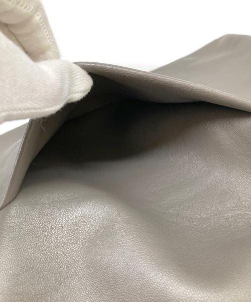 RICK OWENS（リックオウエンス）RICK OWENS (リックオウエンス) シグネチャーレザートートバッグ グレーの古着・服飾アイテム