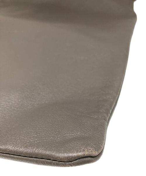 RICK OWENS（リックオウエンス）RICK OWENS (リックオウエンス) シグネチャーレザートートバッグ グレーの古着・服飾アイテム