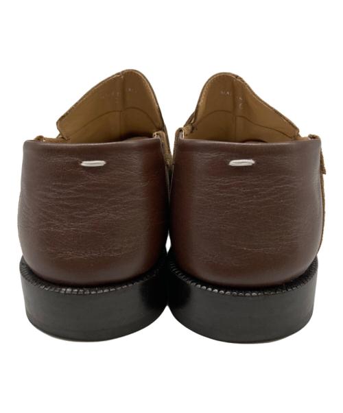 Maison Margiela（メゾンマルジェラ）Maison Margiela (メゾンマルジェラ) Tabi Suede Loafer ブラウン サイズ:23の古着・服飾アイテム