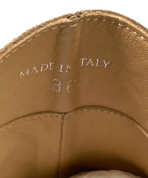 Maison Margiela（メゾンマルジェラ）Maison Margiela (メゾンマルジェラ) Tabi Suede Loafer ブラウン サイズ:23の古着・服飾アイテム