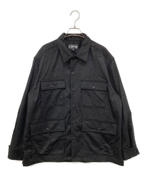 LASTMAN（ラストマン）LASTMAN (ラストマン) CASHMERE FATIGUE JACKET ブラック サイズ:Lの古着・服飾アイテム