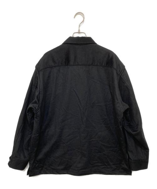 LASTMAN（ラストマン）LASTMAN (ラストマン) CASHMERE FATIGUE JACKET ブラック サイズ:Lの古着・服飾アイテム