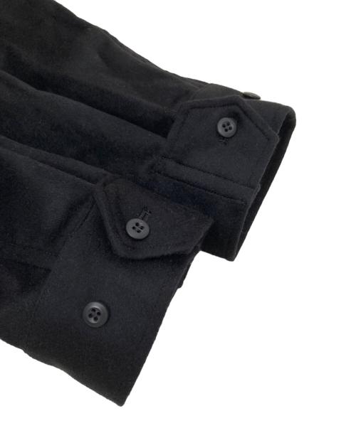 LASTMAN（ラストマン）LASTMAN (ラストマン) CASHMERE FATIGUE JACKET ブラック サイズ:Lの古着・服飾アイテム
