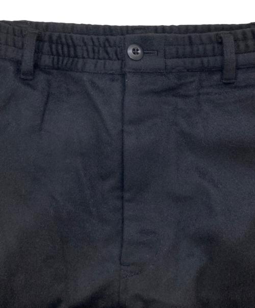 LASTMAN（ラストマン）LASTMAN (ラストマン) CASHMERE EASY CARGO PANTS ブラック サイズ:Lの古着・服飾アイテム