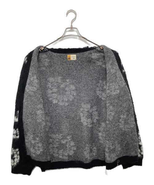 SAINT MICHAEL（セントマイケル）SAINT MICHAEL (セントマイケル) Denim Tears (デニムティアーズ) DT MH CARDIGAN/CT WRTH/BLACK ブラック サイズ:XLの古着・服飾アイテム