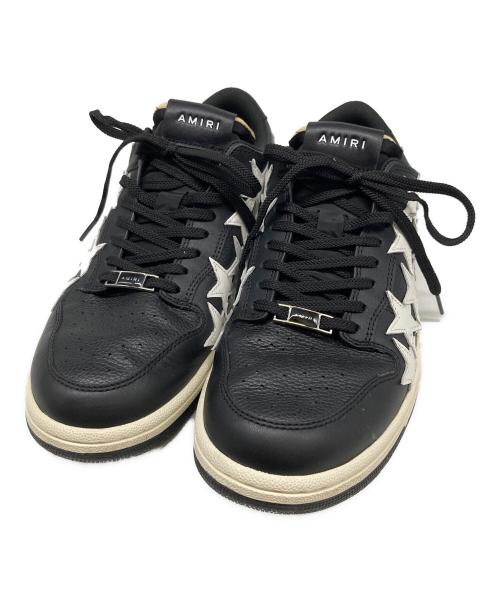 AMIRI（アミリ）AMIRI (アミリ) スターローカットスニーカー ブラック サイズ:26の古着・服飾アイテム