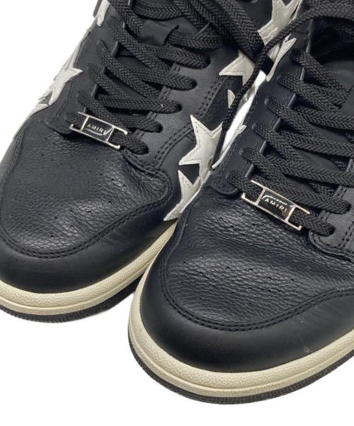 AMIRI（アミリ）AMIRI (アミリ) スターローカットスニーカー ブラック サイズ:26の古着・服飾アイテム