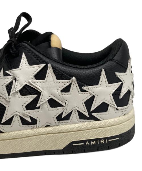 AMIRI（アミリ）AMIRI (アミリ) スターローカットスニーカー ブラック サイズ:26の古着・服飾アイテム