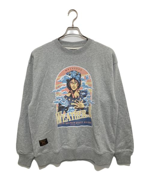 glamb（グラム）glamb (グラム) ストーンオーシャン (ストーンオーシャン) Weather R. Sweat グレー サイズ:Lの古着・服飾アイテム