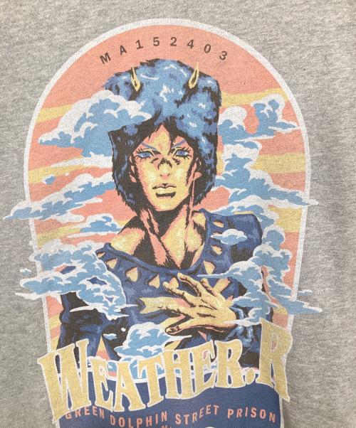 glamb（グラム）glamb (グラム) ストーンオーシャン (ストーンオーシャン) Weather R. Sweat グレー サイズ:Lの古着・服飾アイテム