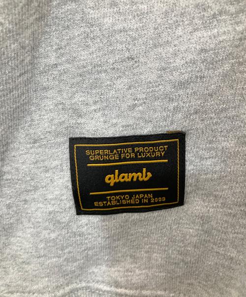 glamb（グラム）glamb (グラム) ストーンオーシャン (ストーンオーシャン) Weather R. Sweat グレー サイズ:Lの古着・服飾アイテム