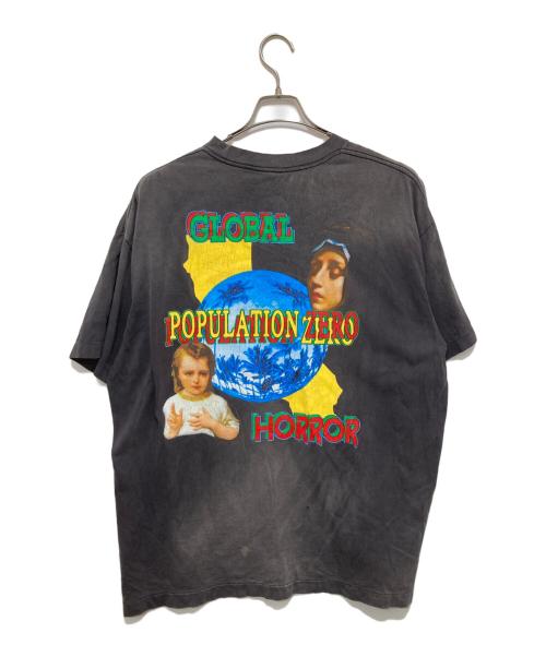 SAINT MICHAEL（セントマイケル）SAINT MICHAEL (セントマイケル) SS TEE ON EARTH BLACK ブラック サイズ:XLの古着・服飾アイテム