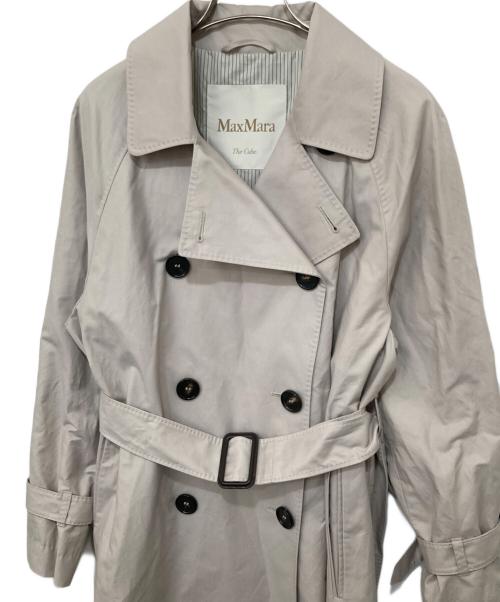 MaxMara（マックスマーラ）MaxMara (マックスマーラ) ダブルブレストトレンチコート ベージュ サイズ:36の古着・服飾アイテム