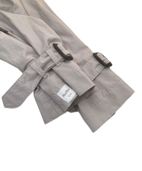 MaxMara（マックスマーラ）MaxMara (マックスマーラ) ダブルブレストトレンチコート ベージュ サイズ:36の古着・服飾アイテム