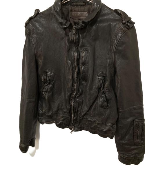 NEIL BARRETT（ニールバレット）NEIL BARRETT (ニールバレット) ライダースジャケット ブラウン サイズ:XSの古着・服飾アイテム