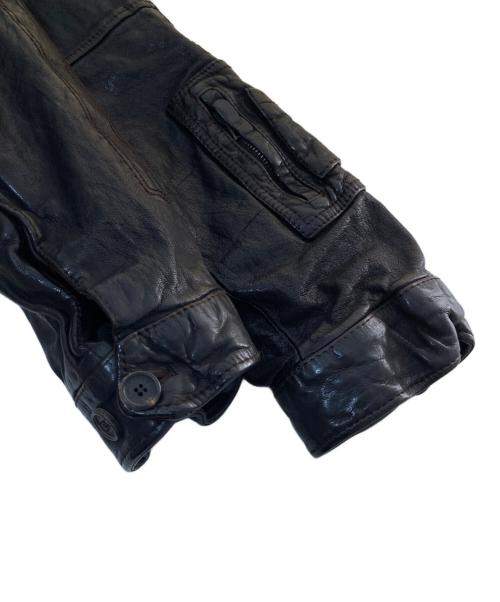 NEIL BARRETT（ニールバレット）NEIL BARRETT (ニールバレット) ライダースジャケット ブラウン サイズ:XSの古着・服飾アイテム