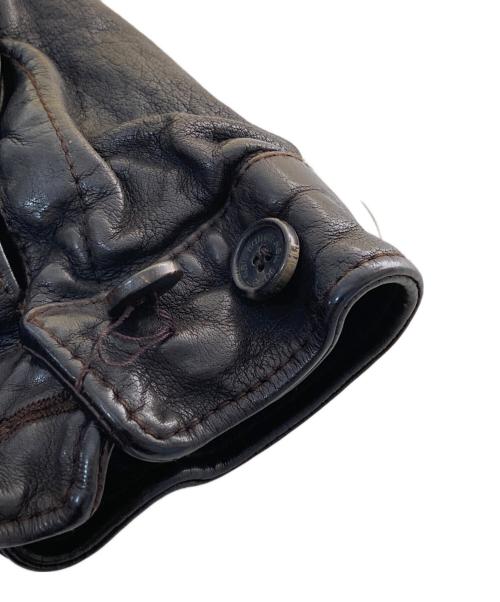 NEIL BARRETT（ニールバレット）NEIL BARRETT (ニールバレット) ライダースジャケット ブラウン サイズ:XSの古着・服飾アイテム