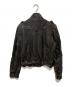 NEIL BARRETT (ニールバレット) ライダースジャケット ブラウン サイズ:XS：15000円
