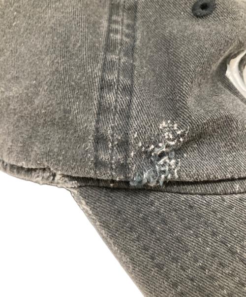 New Era（ニューエラ）New Era (ニューエラ) BASICKS (ベイシックス) コラボキャップ/ヴィンテージ加工 グレーの古着・服飾アイテム