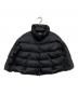 MIU MIU（ミュウミュウ）の古着「ショート丈  スタンドカラー ダウンジャケット  2011年 」｜ブラック