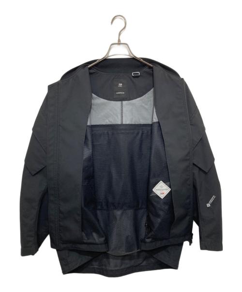 D-VEC（ディーベック）D-VEC (ディーベック) ALMOSTBLACK (オールモストブラック) WINDSTOPPER BY GORE-TEX LABS 3L S.R.G BLOUSON ブラック サイズ:２の古着・服飾アイテム