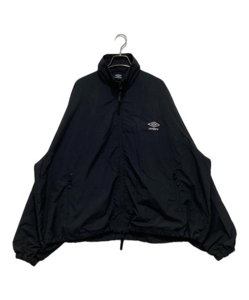 BASICKS（ベイシックス）BASICKS (ベイシックス) UMBRO (アンブロ) NYLON TRACK JACKET ブラック サイズ:Mの古着・服飾アイテム