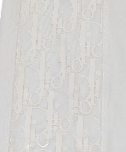 DIOR HOMME（ディオール オム）DIOR HOMME (ディオール オム) オブリーク ロゴ ロングスリーブTシャツ ホワイト サイズ:Sの古着・服飾アイテム