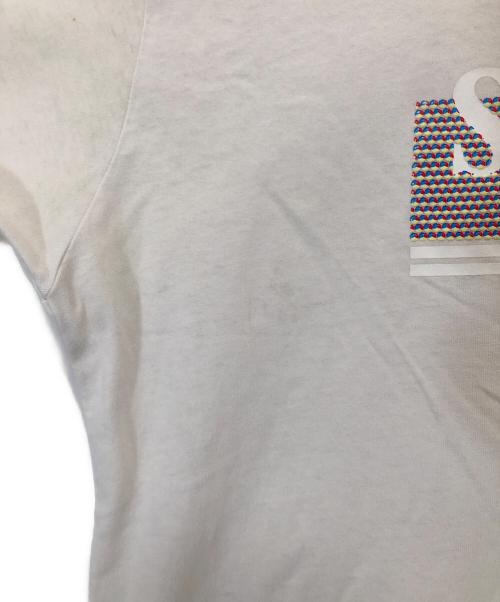 STONE ISLAND（ストーンアイランド）STONE ISLAND (ストーンアイランド) ロゴプリントTシャツ ホワイト サイズ:XLの古着・服飾アイテム